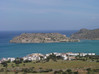 zicht op Elounda en Spinalonga